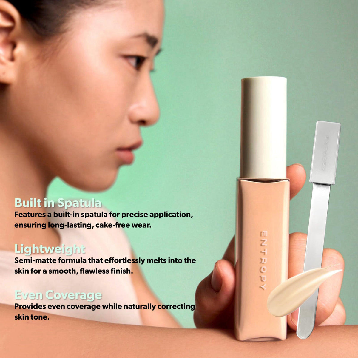 ENTROPY MAKEUP Organza Fit Spatula Foundation Sheer to by ENTROPY MAKE UP — view 5