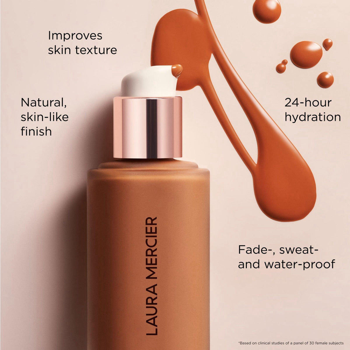 Laura Mercier Real Flawless Liquid Foundation 1 01 oz — view 7
