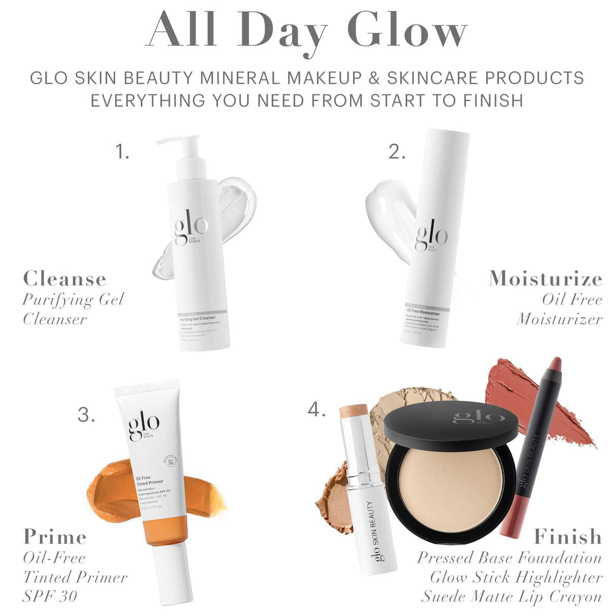Glo Skin Beauty Oil Free Tinted Primer SPF 30 Light 1 7 oz — view 7