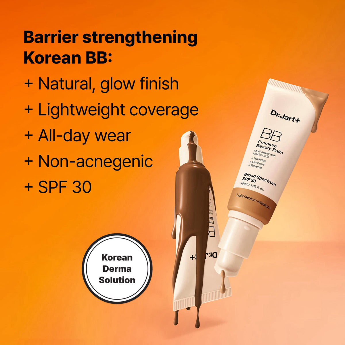 Dr Jart Premium Beauty Balm Korean Tinted Moisturizer with by Premium Selection — view 4