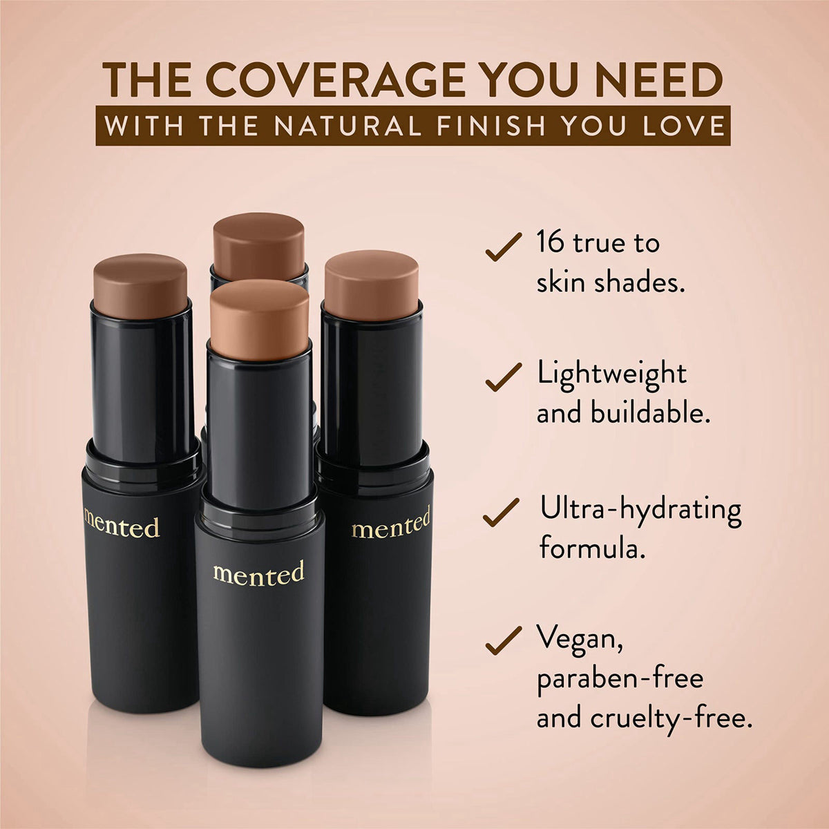 Mented Cosmetics Foundation Stick Better Setter Setting — view 5