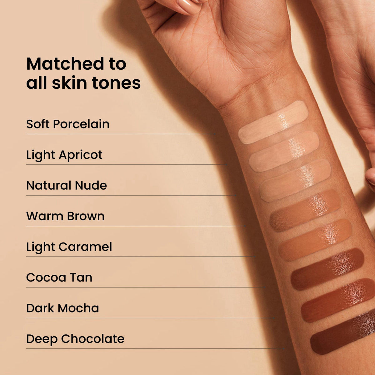 HushGlow Under eye Concealer Stick with Built in Brush Deep by Hush Glow — view 4