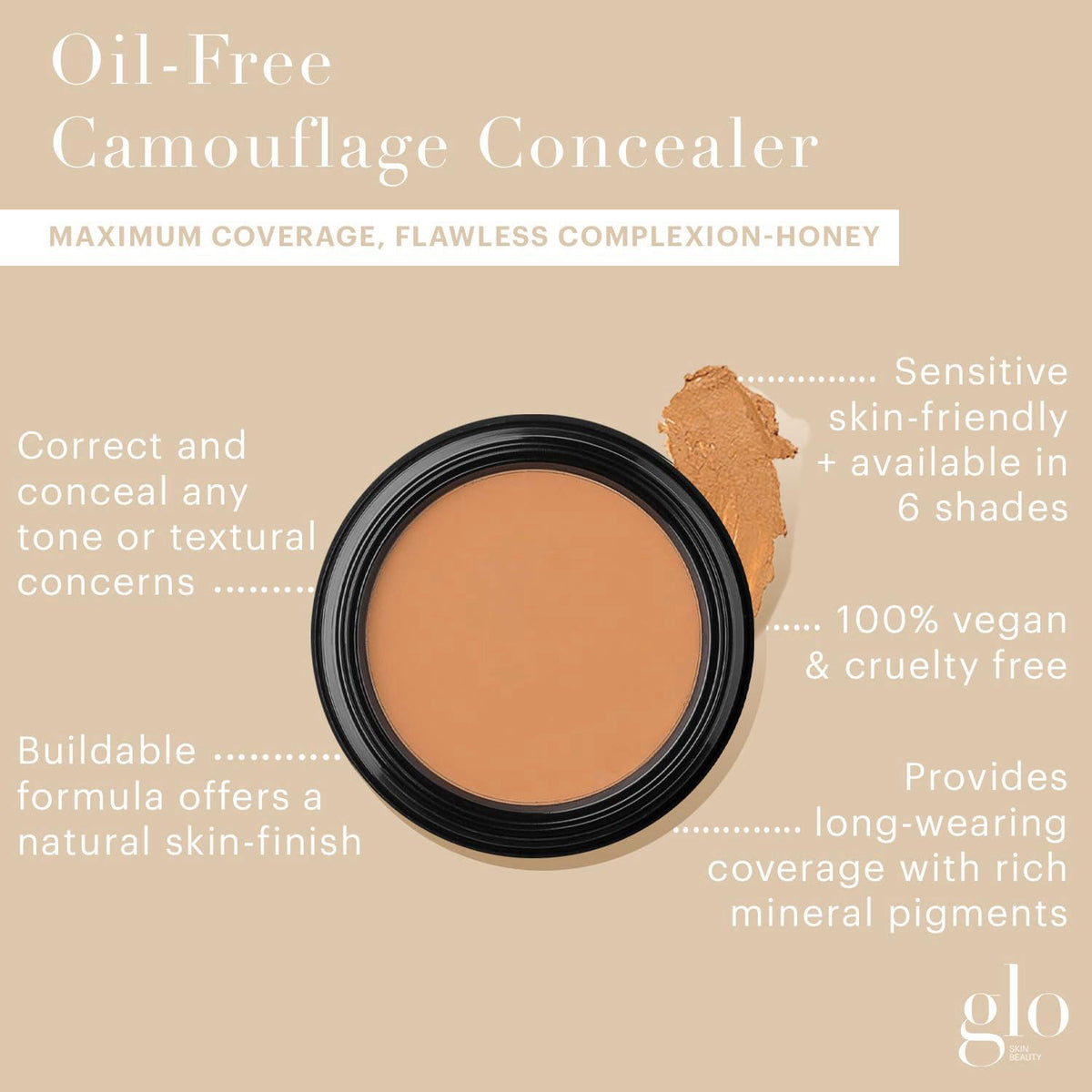 Glo Skin Beauty Camouflage Concealer Oil Free Full Coverage — view 5