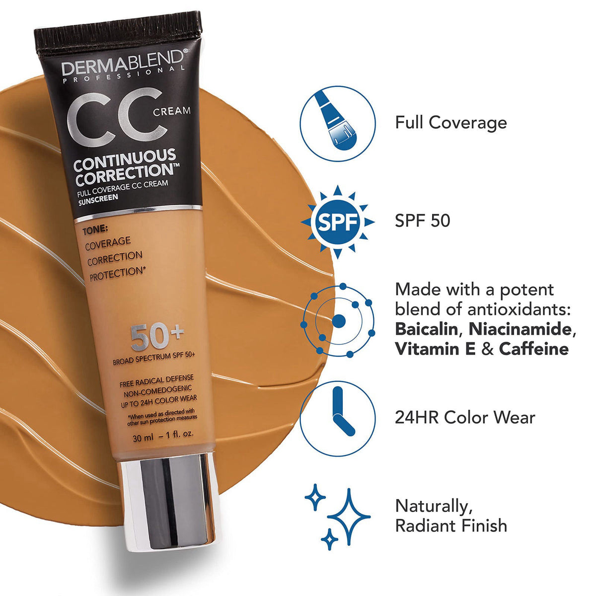 Dermablend Continuous Correction CC Cream SPF 50 — view 4