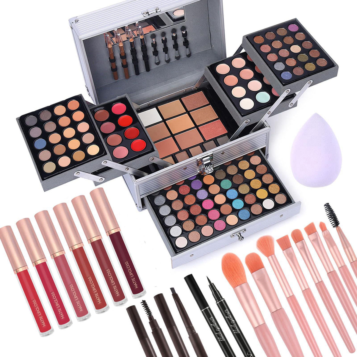 Makeup Gift Set For Women Girls All in One Full Makeup Kit by CHARMCODE — view 8