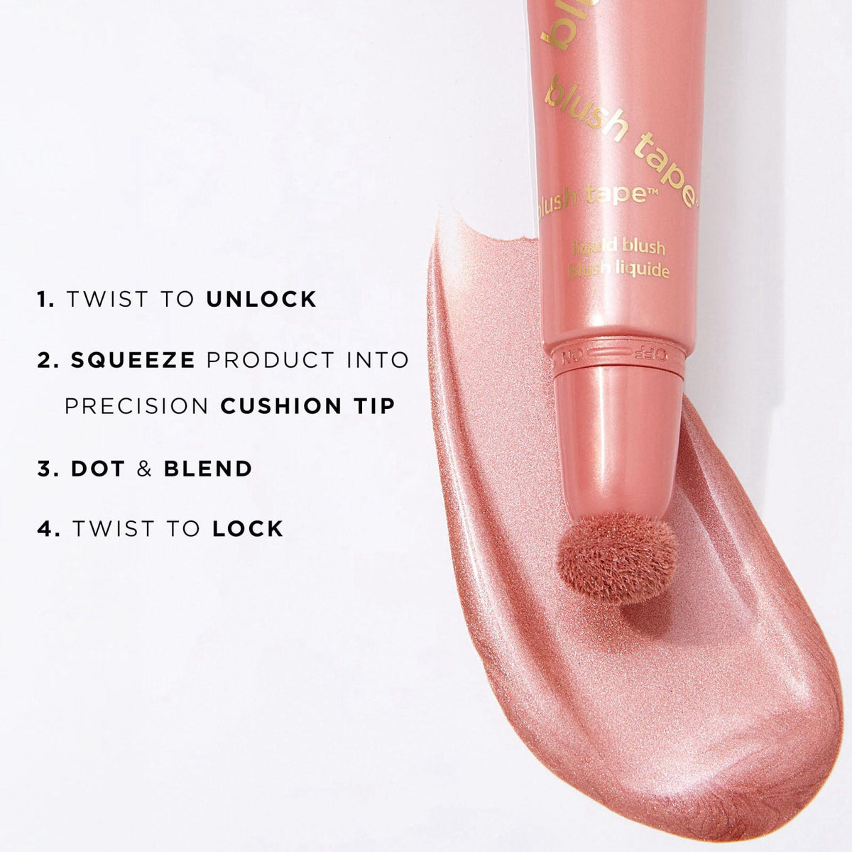tarte blush tape liquid blush Buildable Cream Cheek Makeup — view 8