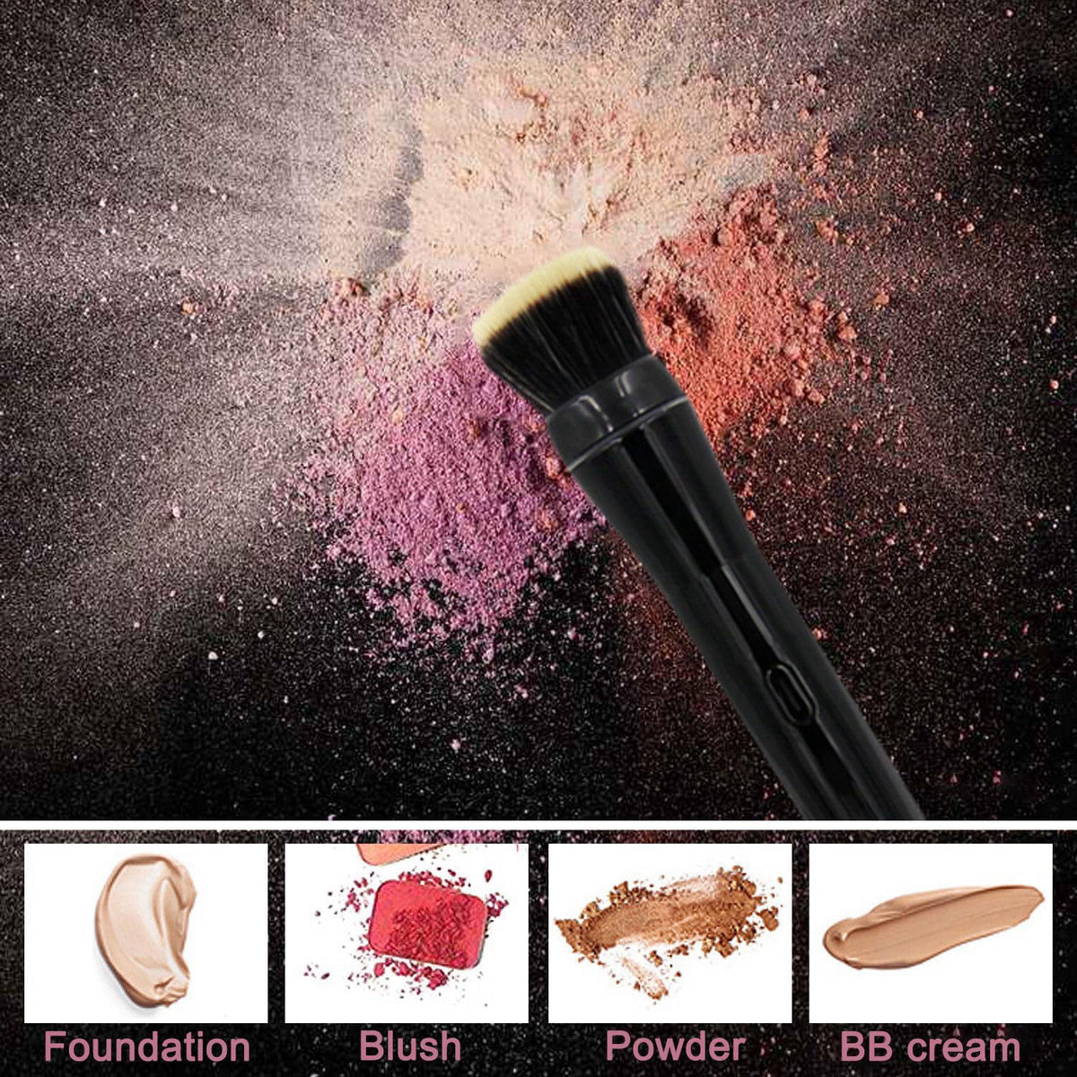 Electric Rotating Makeup Brush Professional Foundation and by Ginpey — view 6