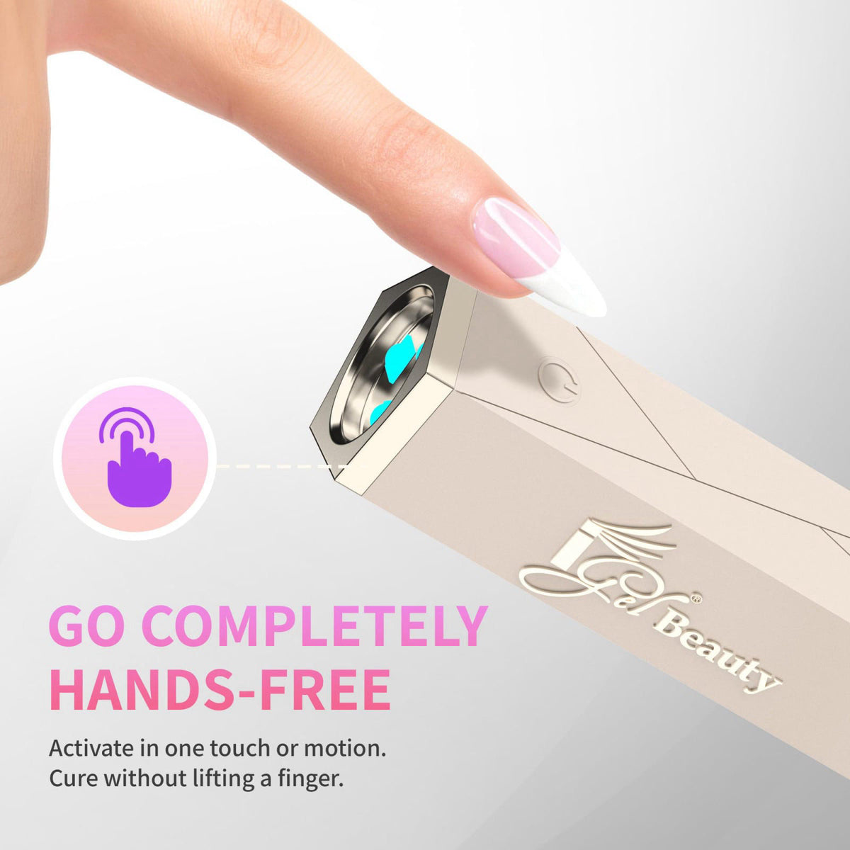 iGel Beauty PRO X Mini LED Nail Lamp Portable USB C — view 5