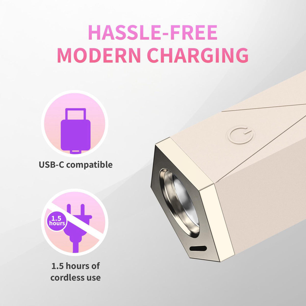 iGel Beauty PRO X Mini LED Nail Lamp Portable USB C — view 6