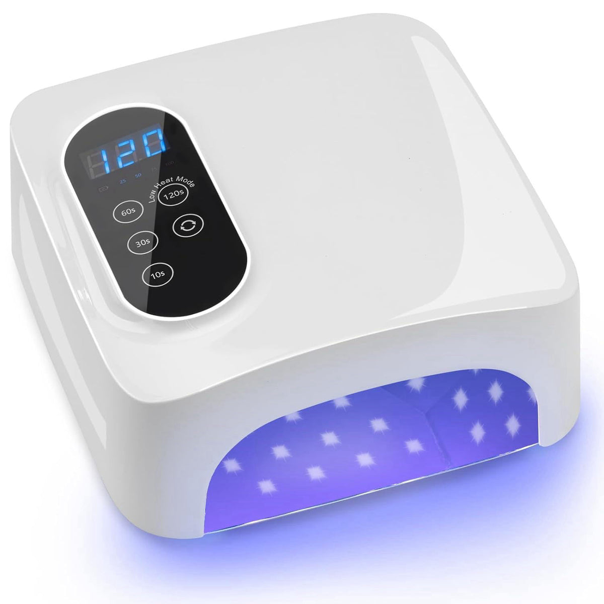 72W Cordless Led Nail Lamp Rechargeable Nail Dryer by PASSHA — view 7