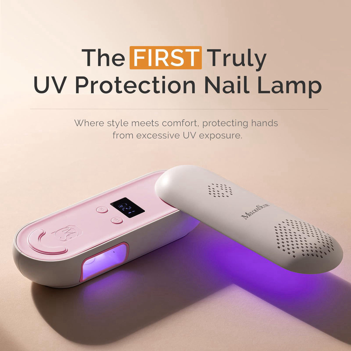MelodySusie Compact Cordless UV LED Nail Lamp P PLUS20F — view 3