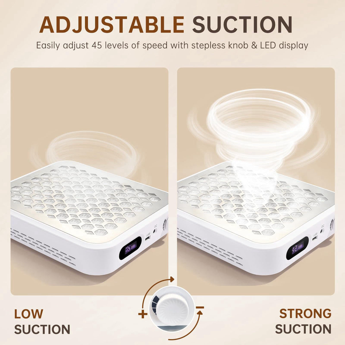 Nail Dust Collector Rechargeable Dust Collector Nail Tech by CHRISTINE SHELLY — view 8