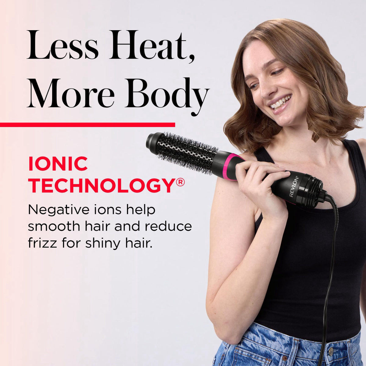 REVLON One Step Root Booster Round Brush Hair Dryer and — view 5