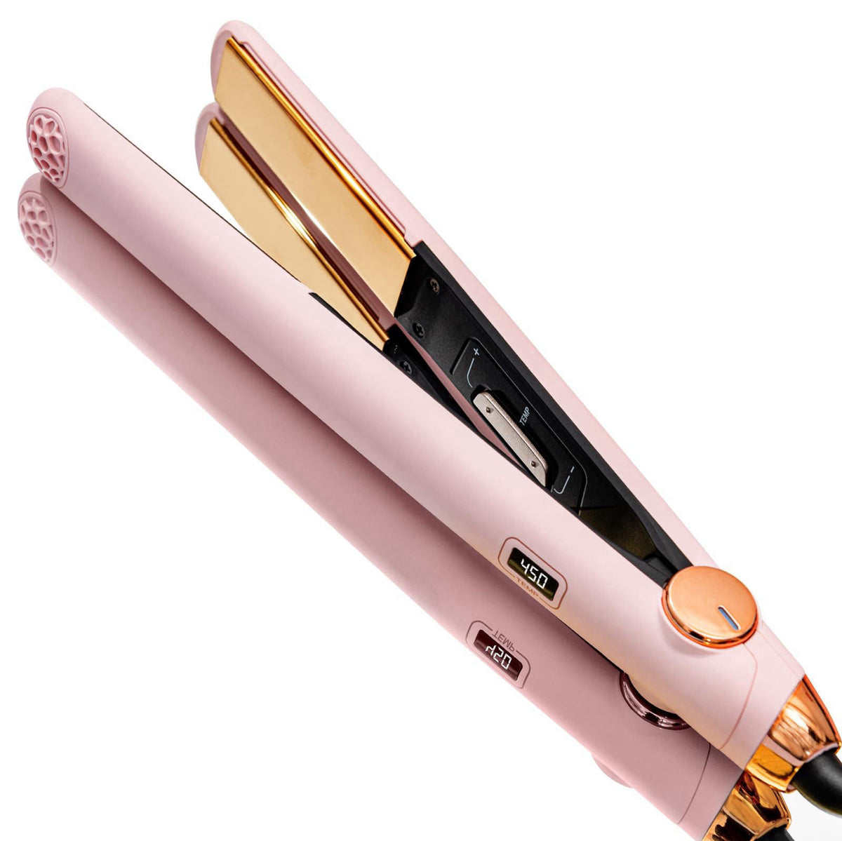 TYMO Flat Iron Hair Straightener and Curler 2 in 1 with 10s — view 2