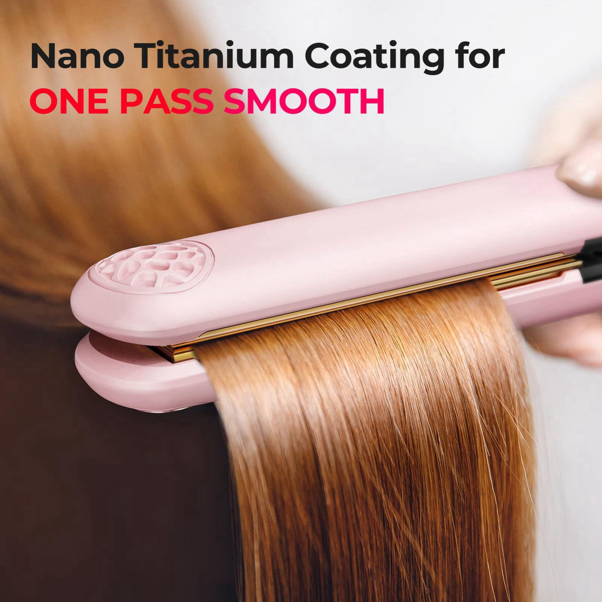 TYMO Flat Iron Hair Straightener and Curler 2 in 1 with 10s — view 3