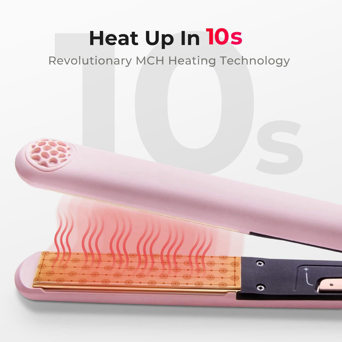 TYMO Flat Iron Hair Straightener and Curler 2 in 1 with 10s — view 5