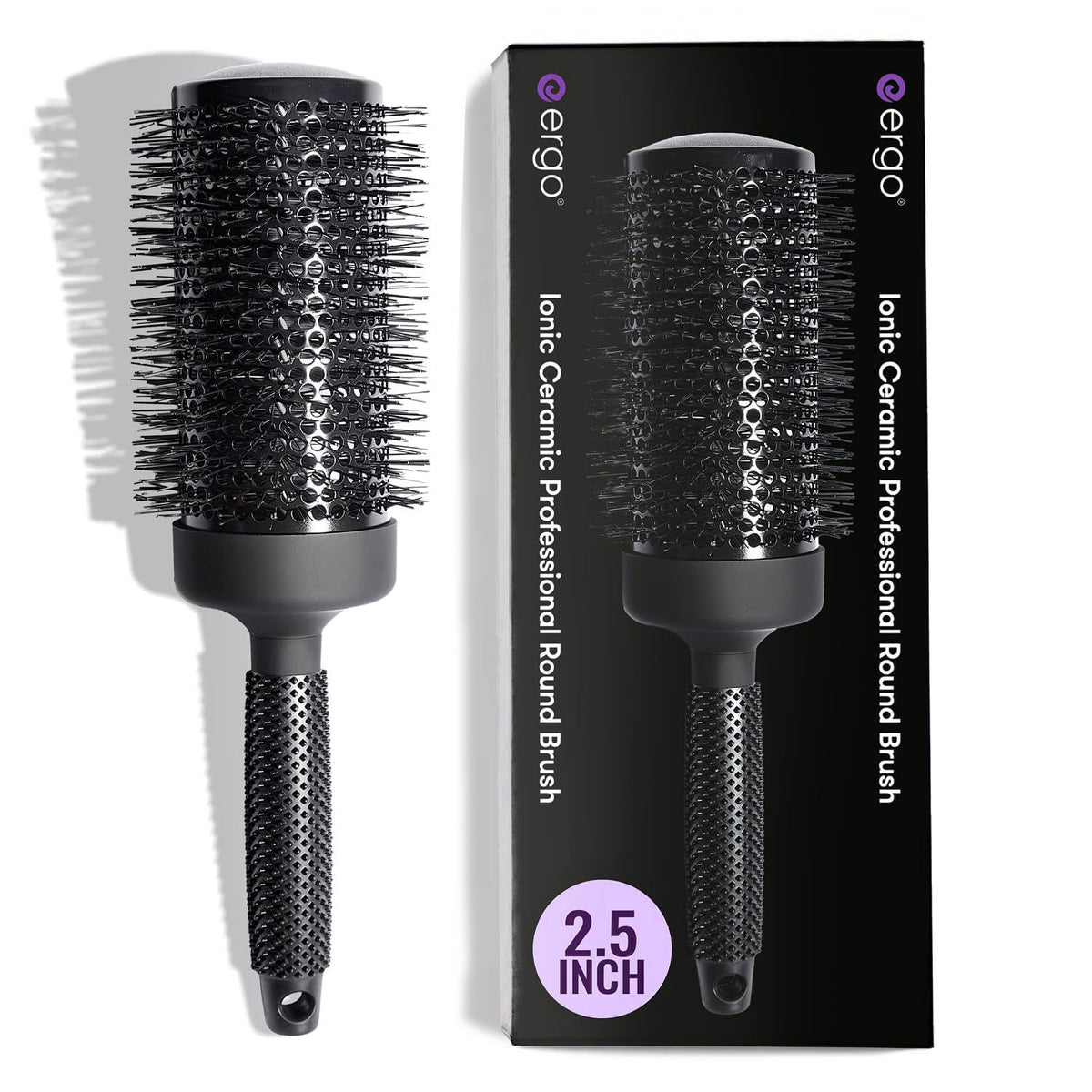 ERGO Ceramic Ionic Round Brush for Blow Out — view 2