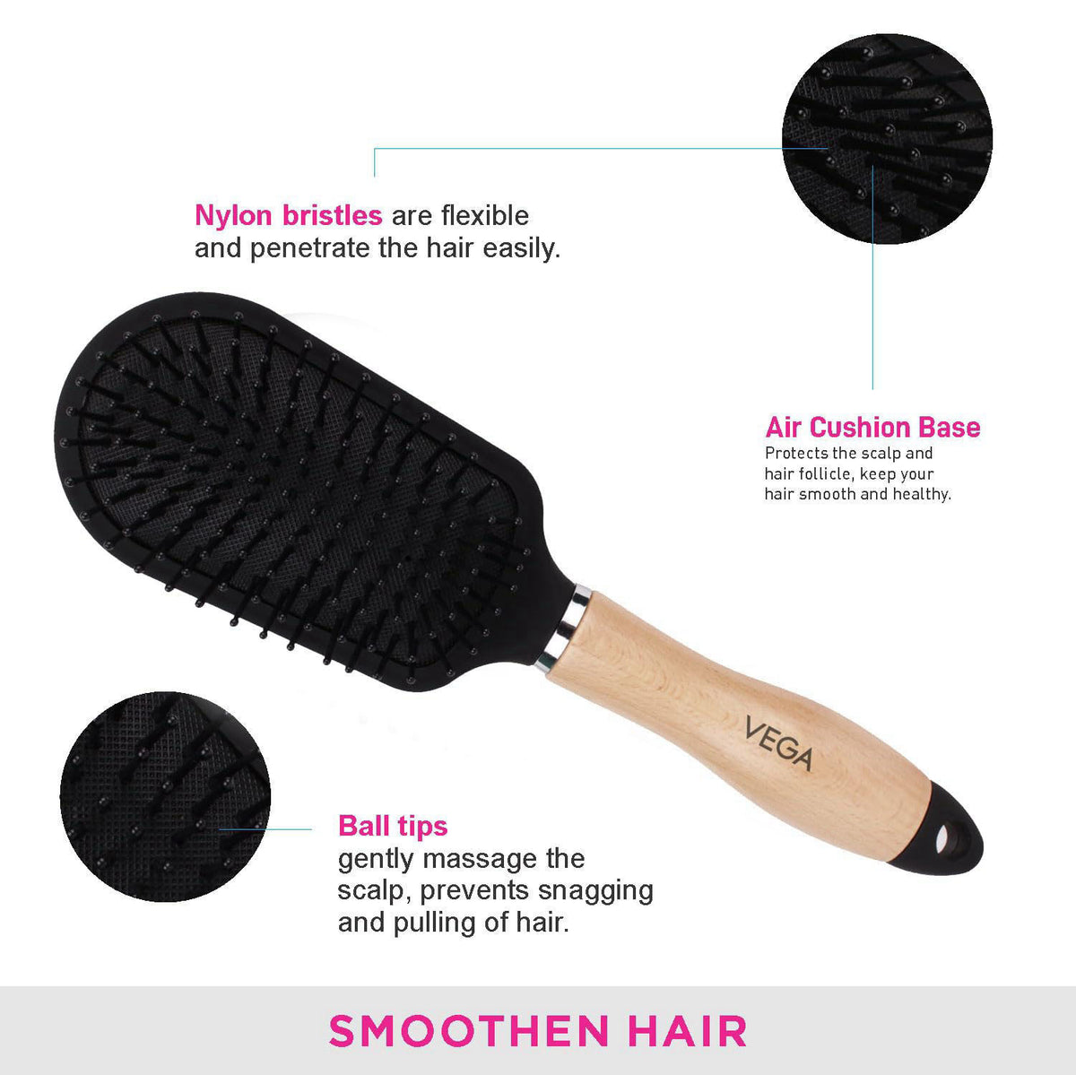 Vega Premium Collection Hair Brush — view 5