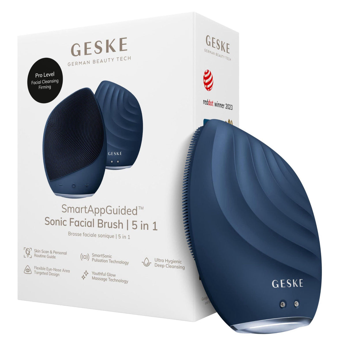 GESKE SmartAppGuided Sonic Facial Brush 5 in 1 — view 2