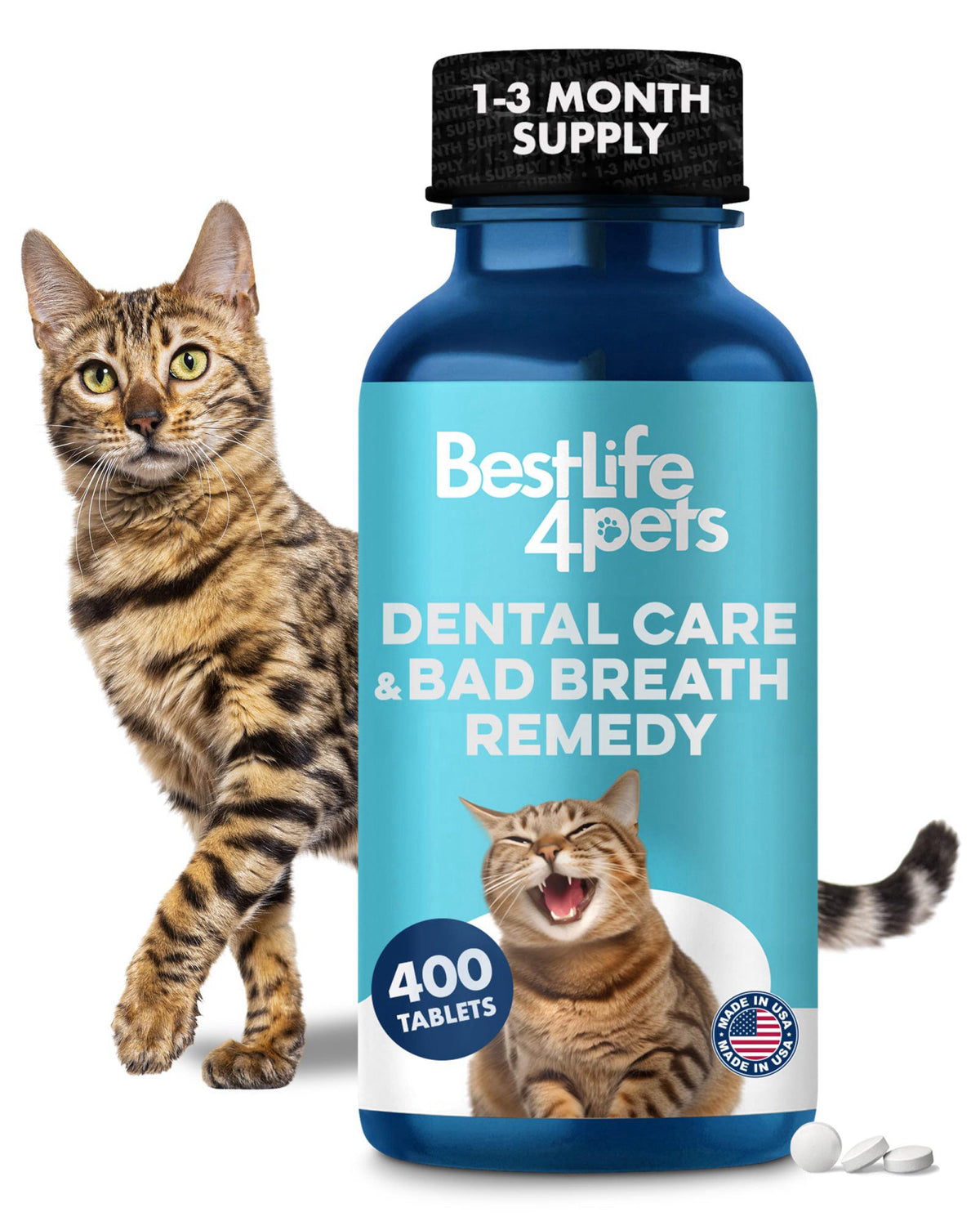 BestLife4Pets Cat Dental Care Supplement — view 2