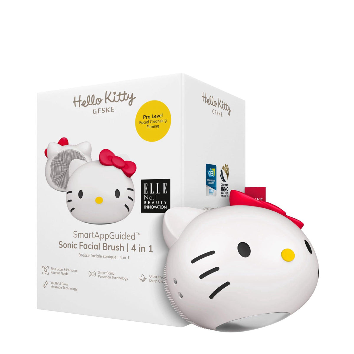 GESKE x Hello Kitty SmartAppGuided Sonic Facial Brush — view 2