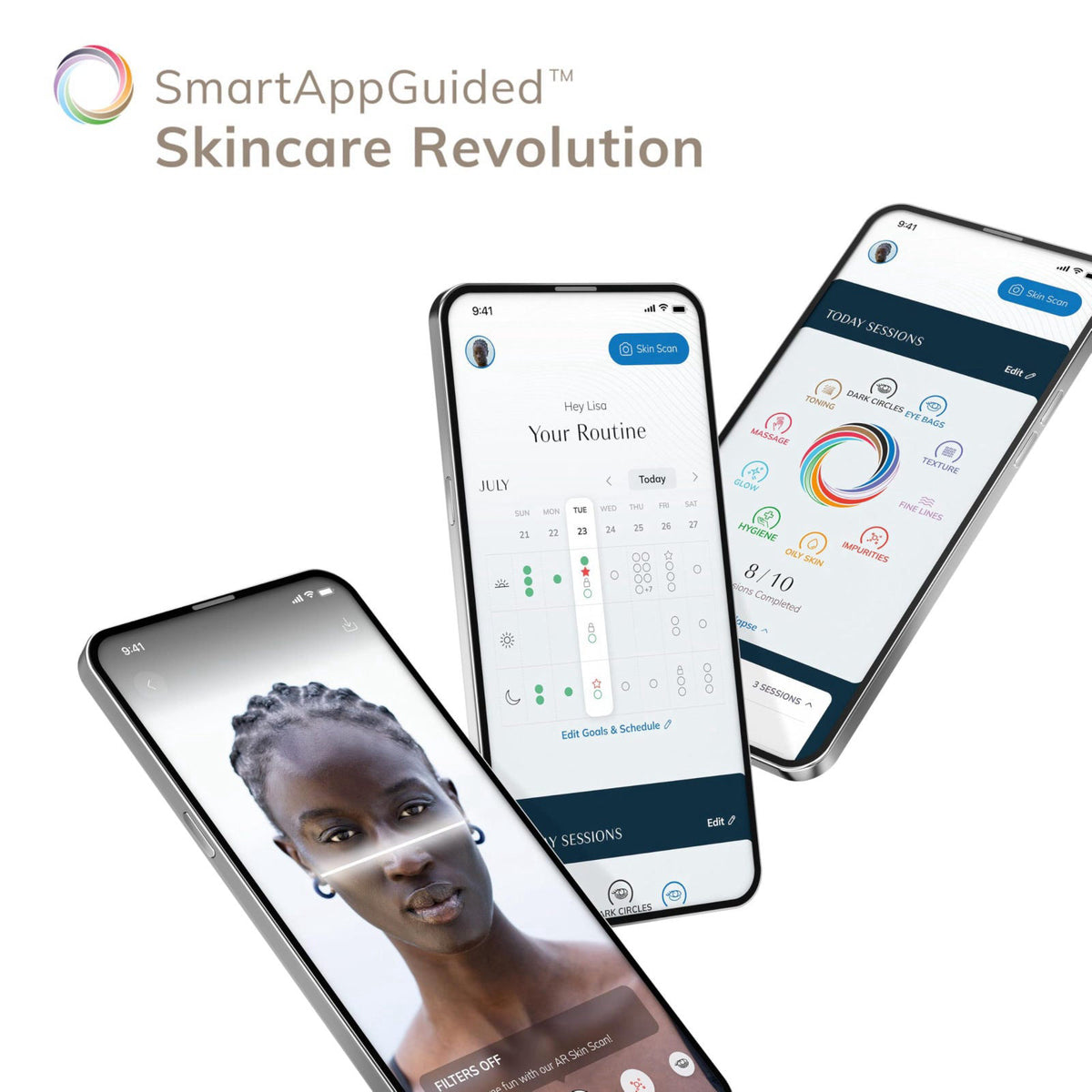 GESKE x Hello Kitty SmartAppGuided Sonic Facial Brush — view 7
