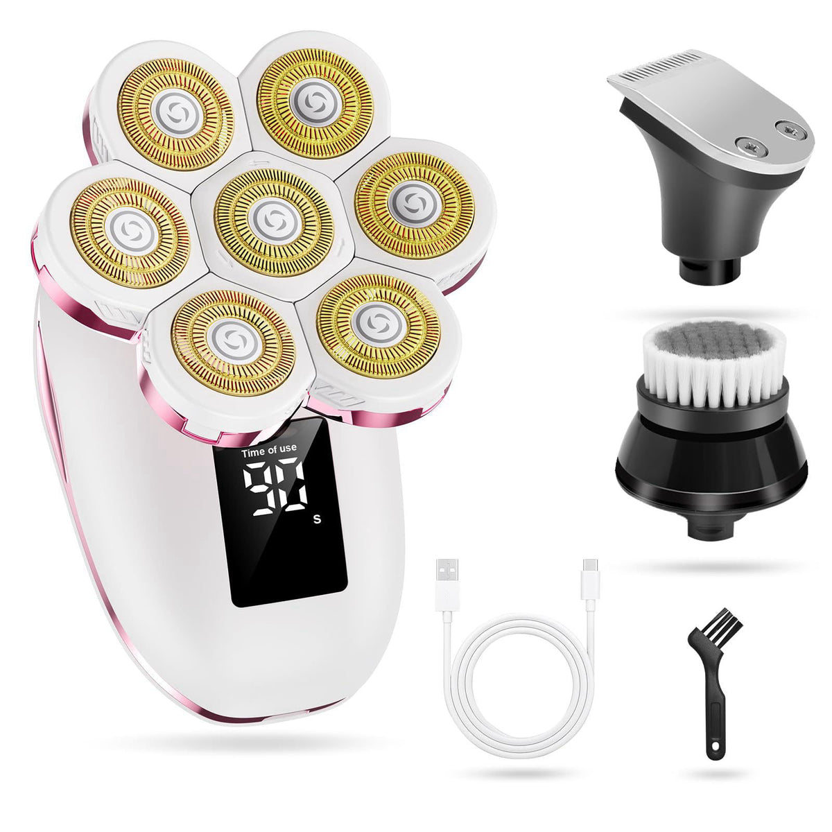 3 in 1 Electric Razors for Women Bikini Trimmer for Women 7D by CIVZNG — view 3