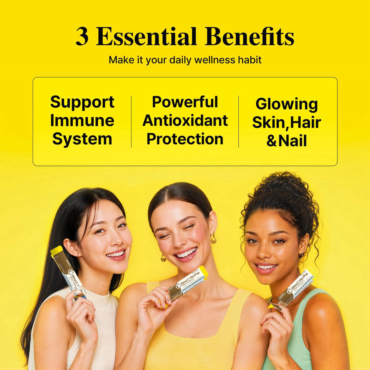 DONGKOOK Vita Pop Korean Vitamin C 2 000mg Vitamin D Biotin — view 5