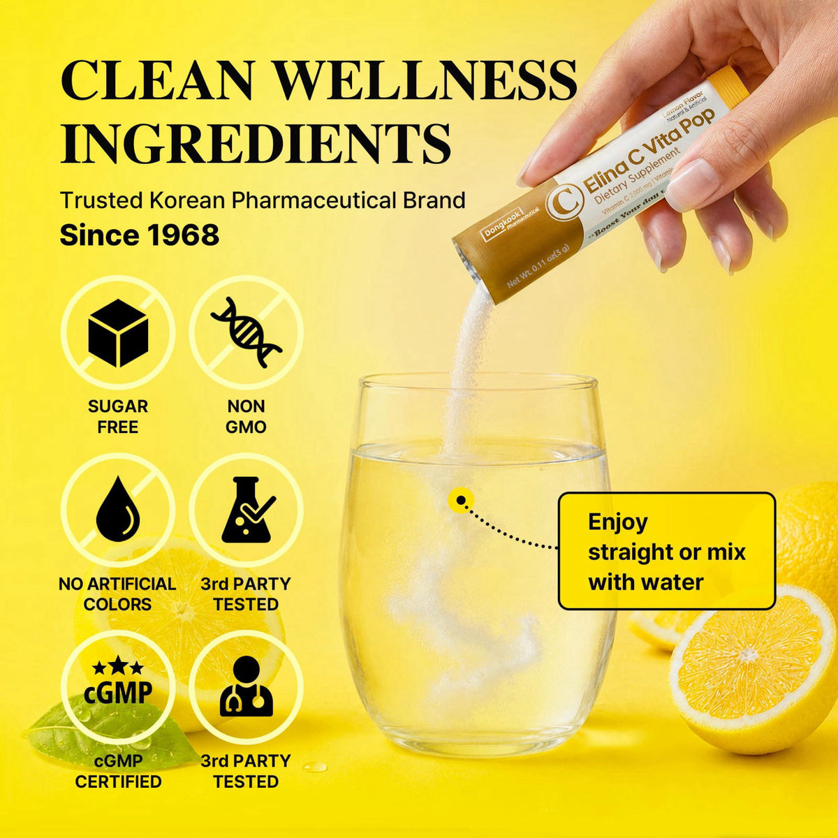 DONGKOOK Vita Pop Korean Vitamin C 2 000mg Vitamin D Biotin — view 6