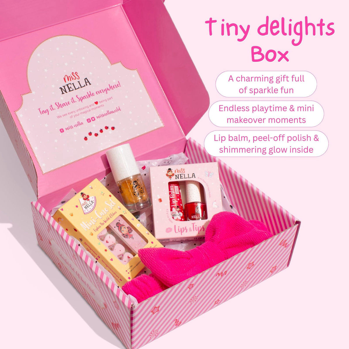Miss Nella Pure Joy Christmas Gift Box Kids Makeup Set with — view 4