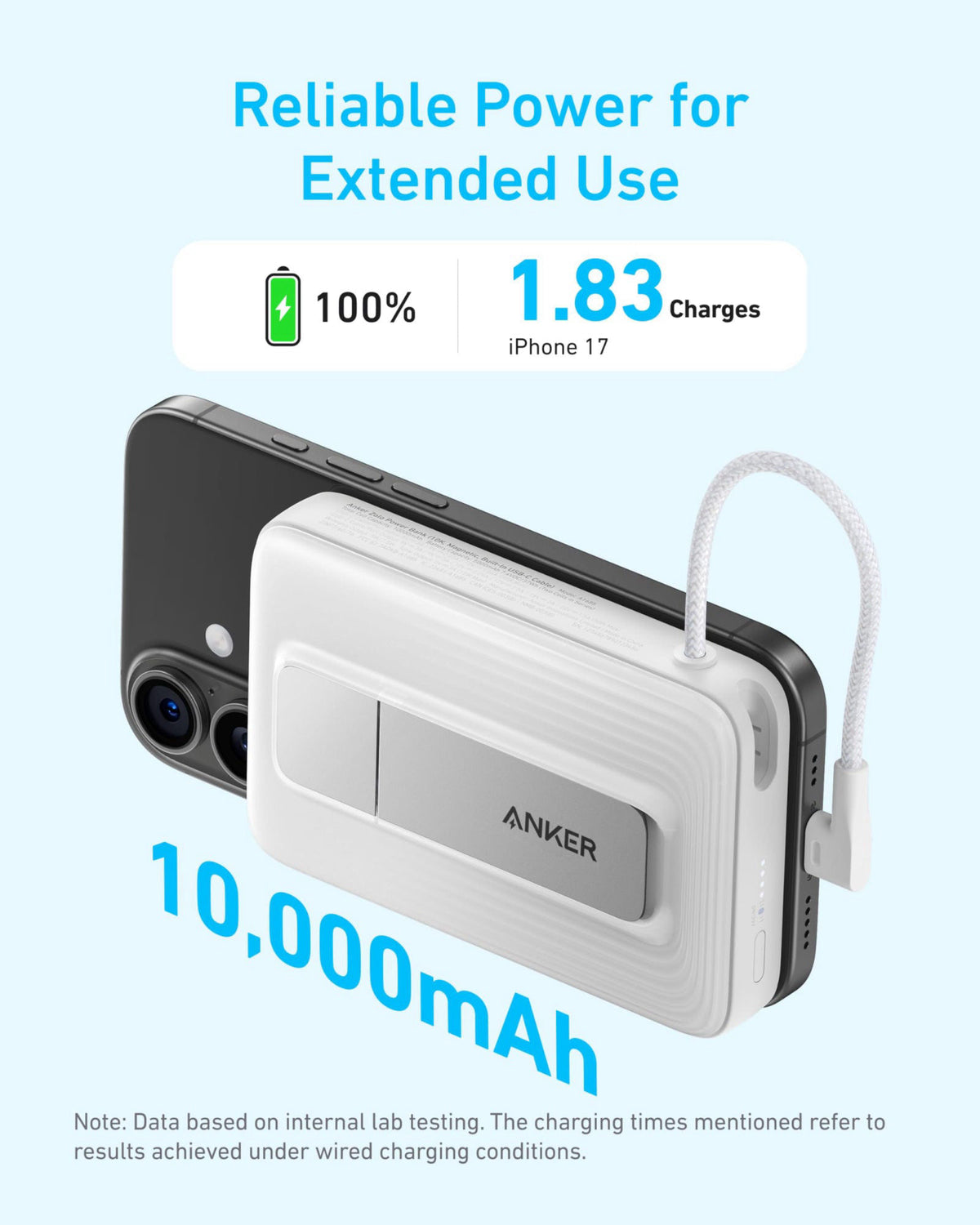Anker Zolo Magnetic Power Bank 10 000mAh Wireless Portable — view 5